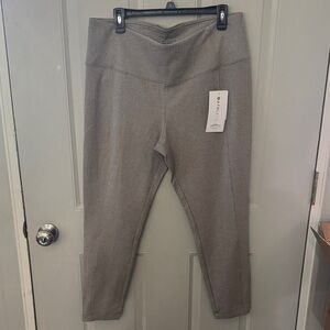 Athleta Herringbone tan Leggings
